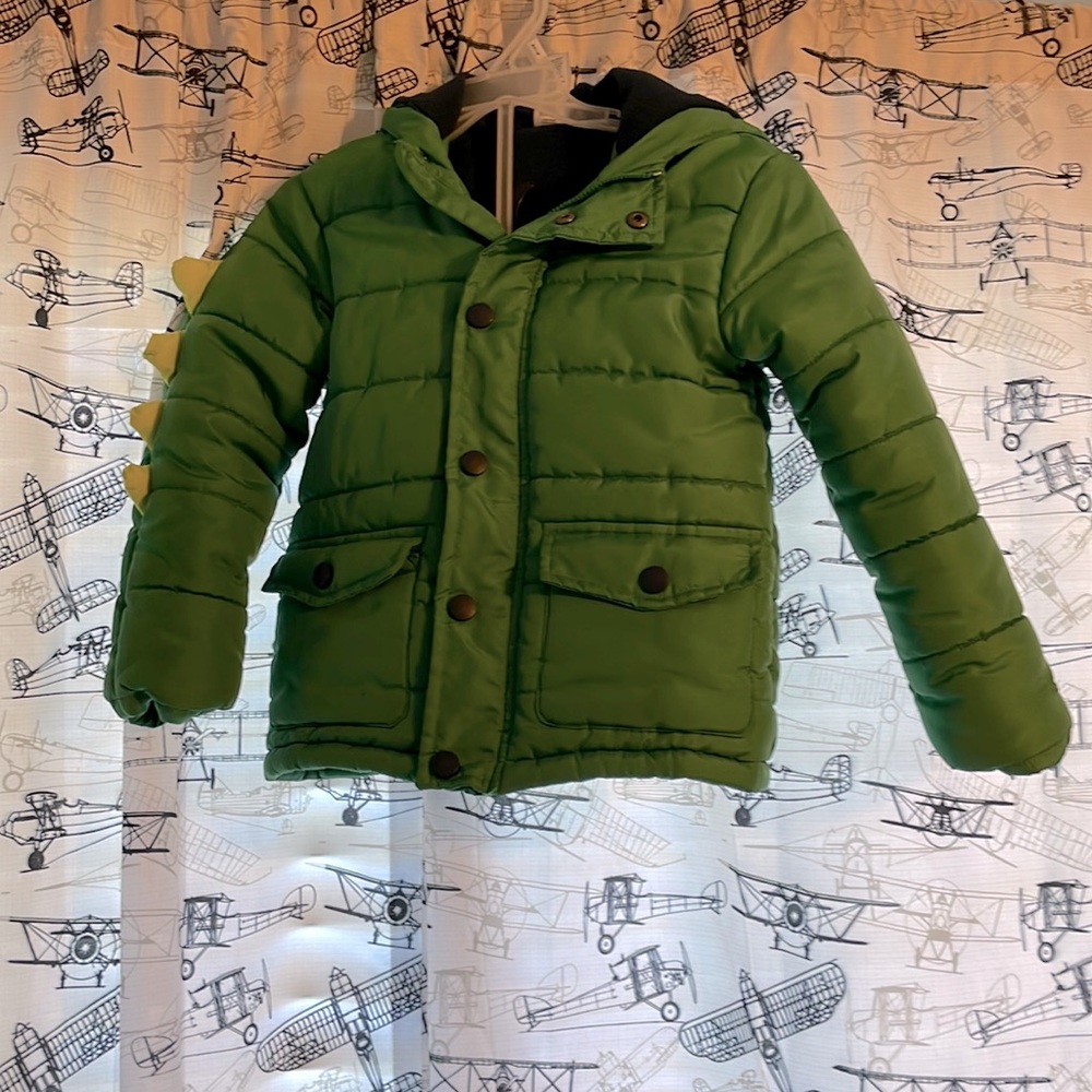 Little Me Dino Puffer Jacket. New w/o tags!